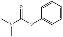 ジメチルカルバミド酸フェニル 化学構造式