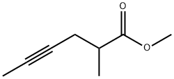 Methyl 2-Methyl-4-hexynate 化学構造式