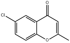 6-クロロ-2-メチルクロモン 塩化物 化学構造式