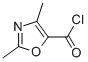 5-Oxazolecarbonyl chloride, 2,4-dimethyl- (9CI) Struktur