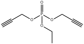 ethyl diprop-2-ynyl phosphate 结构式