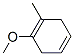 1-methoxy-2-methylcyclohexa-1,4-diene Structure