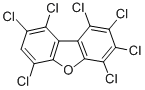 1,2,3,4,6,8,9-HEPTACHLORODIPHENYLENEOXIDE 结构式