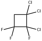 1,1,2-TRICHLORO-2,3,3-TRIFLUOROCYCLOBUTANE Structure