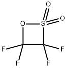 3,3,4,4-テトラフルオロ-2-オキサ-1-チアシクロブタン1,1-ジオキシド 化学構造式
