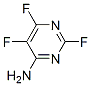 4-Pyrimidinamine, 2,5,6-trifluoro- (9CI) 结构式