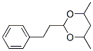 4,6-dimethyl-2-phenethyl-1,3-dioxane Struktur