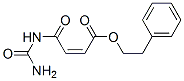 phenethyl (Z)-3-(carbamoylcarbamoyl)prop-2-enoate Structure