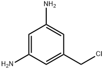 1,3-Benzenediamine,  5-(chloromethyl)- Structure