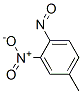 4-メチル-2-ニトロ-1-ニトロソベンゼン 化学構造式