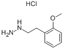 [2-(2-METHOXY-PHENYL)-ETHYL]-HYDRAZINE HYDROCHLORIDE Struktur