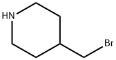 4-Bromomethyl-piperidine Struktur