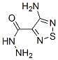 1,2,5-Thiadiazole-3-carboxylicacid,4-amino-,hydrazide(7CI,9CI) Struktur