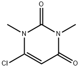 6-氯-1,3-二甲基脲嘧啶 结构式