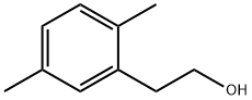 2,5-ジメチルフェネチルアルコール 化学構造式