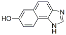 1H-Naphth[1,2-d]imidazol-7-ol(9CI) Struktur