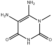 5,6-二氨基-1-甲基尿嘧啶, 6972-82-3, 结构式