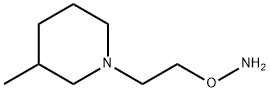 Piperidine, 1-[2-(aminooxy)ethyl]-3-methyl- (9CI) 结构式