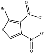 2-BROMO-3,4-DINITROTHIOPHENE Structure