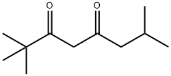 2,2,7-三甲基辛烷-3,5-二酮, 69725-37-7, 结构式