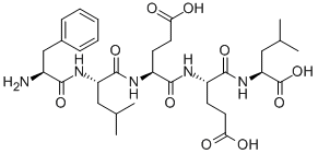 PHE-LEU-GLU-GLU-LEU Structure