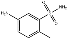 5-氨基-2-甲基苯磺酰胺 结构式