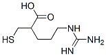 2-mercaptomethyl-5-guanidinopentanoic acid,69734-02-7,结构式