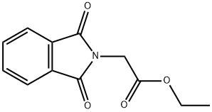 2-乙氧基羰基甲基邻苯二甲酰亚胺 结构式