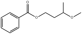 3-methoxybutyl benzoate Structure