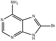 6-アミノ-8-ブロモ-9H-プリン 化学構造式