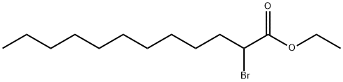 ETHYL A-BROMOLAURATE Structure