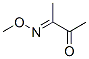2,3-Butanedione, mono(O-methyloxime), (E)- (9CI) Structure