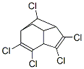 2,3,4,5,8-Pentachloro-3a,6,7,7a-tetrahydro-1,6-methano-1H-indene Struktur
