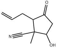 69745-72-8 5-Hydroxy-1-methyl-3-oxo-2-(2-propenyl)cyclopentanecarbonitrile
