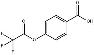 4-[(Trifluoroacetyl)oxy]benzoic acid Structure