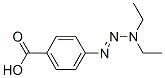 4-diethylaminodiazenylbenzoic acid Structure