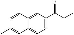 2-甲基-6-丙酰基萘, 69750-34-1, 结构式