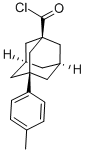 3-p-Tolyl-adamantane-1-carbonyl chloride Structure