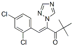 1-(2,4-Dichlorophenyl)-4,4-dimethyl-2-(1H-1,2,4-triazol-1-yl)-1-penten-3-one Structure