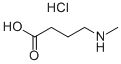 4-（甲胺）丁酸氢酯,6976-17-6,结构式