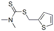 N,N-dimethyl-1-(thiophen-2-ylmethylsulfanyl)methanethioamide Structure
