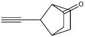 Bicyclo[2.2.1]heptan-2-one, 7-ethynyl-, anti- (9CI) Structure