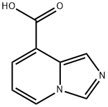 イミダゾ[1,5-A]ピリジン-8-カルボン酸 化学構造式