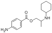 69781-59-5 2-Cyclohexylaminopropyl=p-aminobenzoate