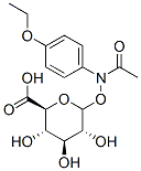 N-hydroxyphenacetin glucuronide Structure