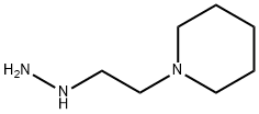 1-(2-Hydrazinylethyl)piperidine Struktur
