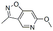 Isoxazolo[4,5-c]pyridine, 6-methoxy-3-methyl- (9CI) Structure