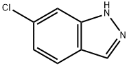 6-クロロ-1H-インダゾール 化学構造式