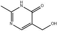 5-(HYDROXYMETHYL)-2-METHYLPYRIMIDIN-4-OL 化学構造式
