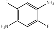 2,5-Difluorophenylene-1,4-diamine, 1,4-Diamino-2,5-difluorobenzene, 698-52-2, 结构式